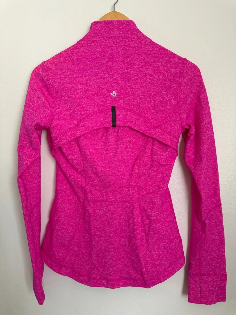 Lululemon Define Performance Jacket Women Size 6 Full Zip Hot Pink